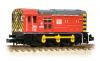 Graham Farish - 371-024 - Class 08 Shunter DB Schenker Red