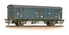 Bachmann - 39-528A - Ex-Southern CCT Covered Carriage Truck BR Blue Weathered